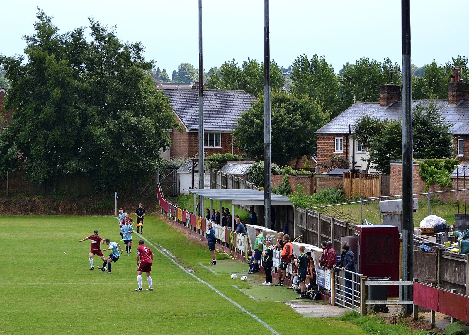 Hopping Around Hampshire: Farnham Town v Fawley