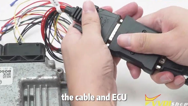 XDNP30 BOSH ECU Adapter works with Key Tool Plus 2