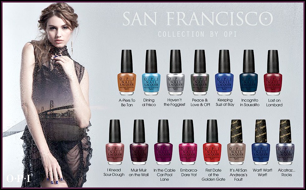 Style, Decor & More: OPI Launches San Francisco Collection in August!