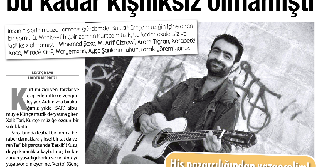 hejîro Kürtçe müzik hiçbir zaman bu kadar kişiliksiz olmamıştı