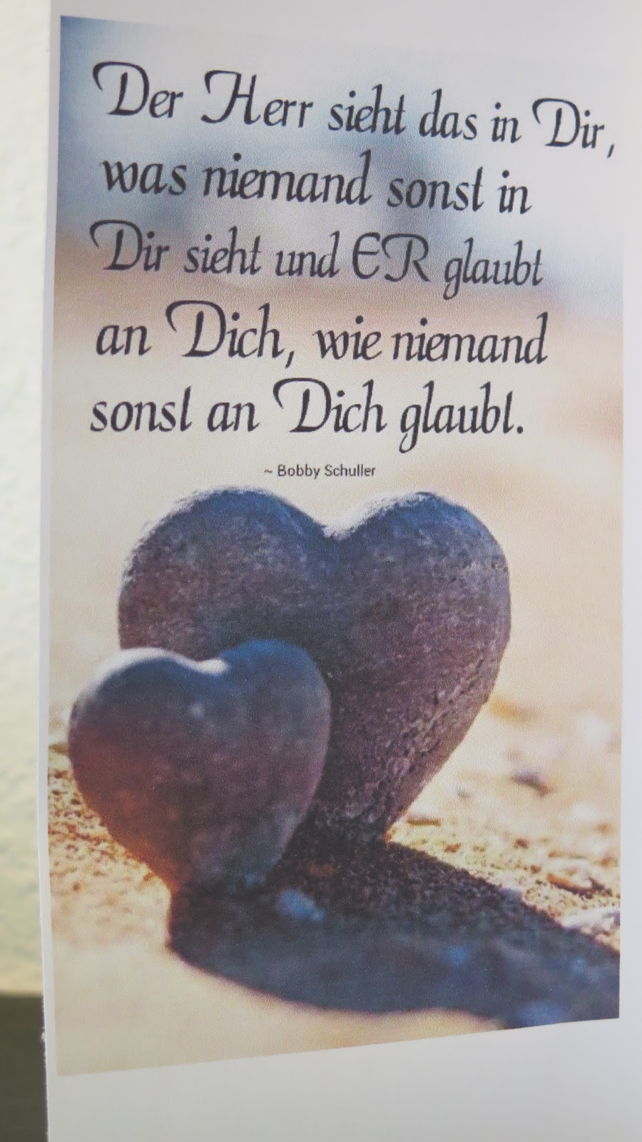 Stempelnixe: Karte zur Firmung