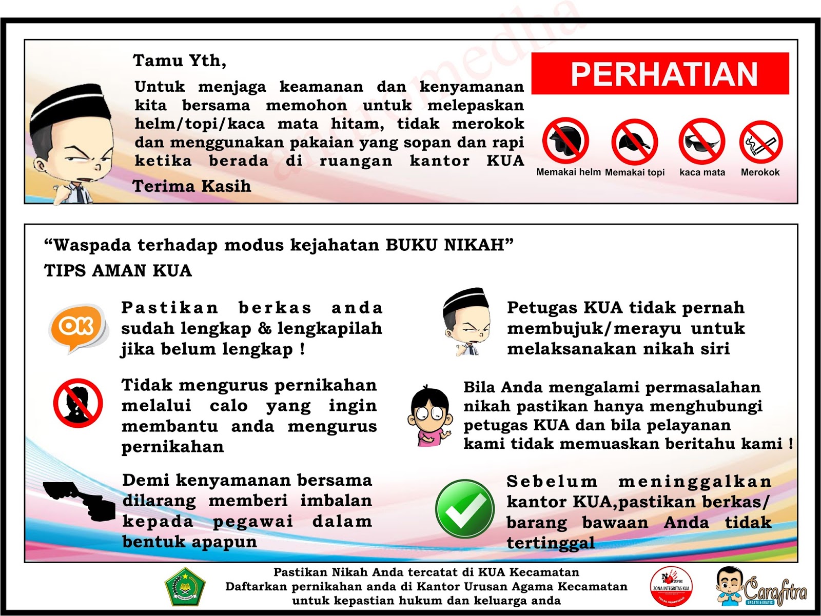 Contoh Himbauan cdr ~ carafitra