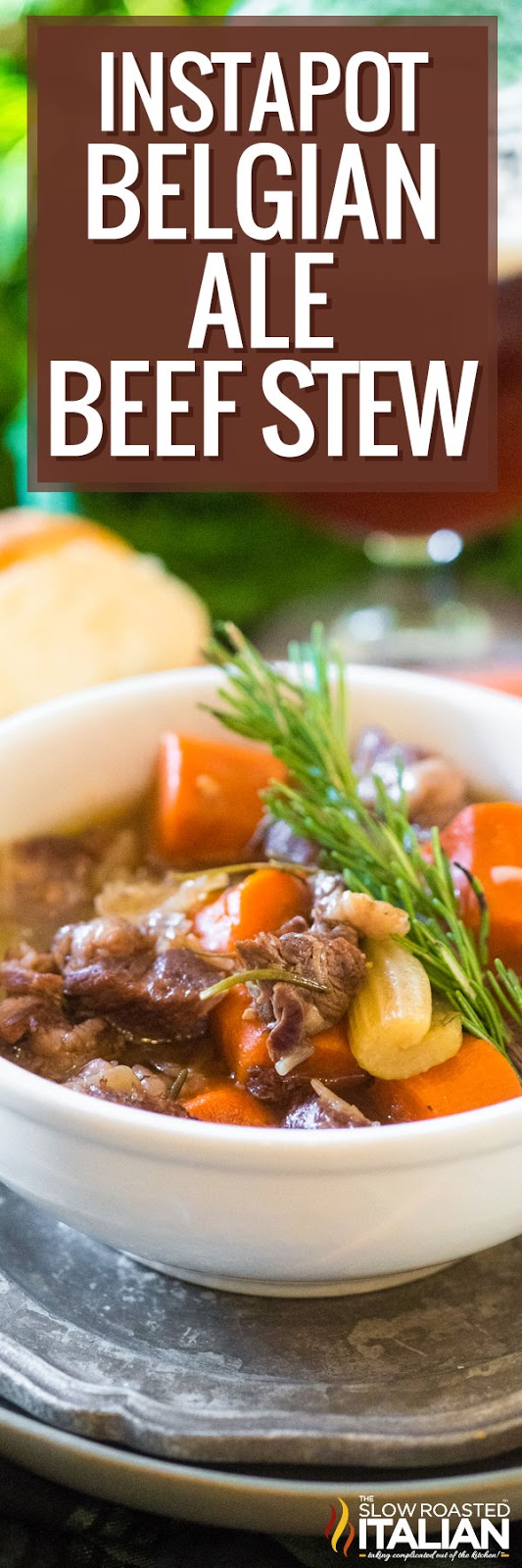 Instant Pot Belgian Ale Beef Stew