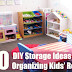 How To Organize Your Kids Room