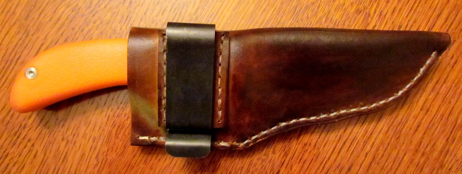 Ozark Mountain Leather Custom knife sheath made to order