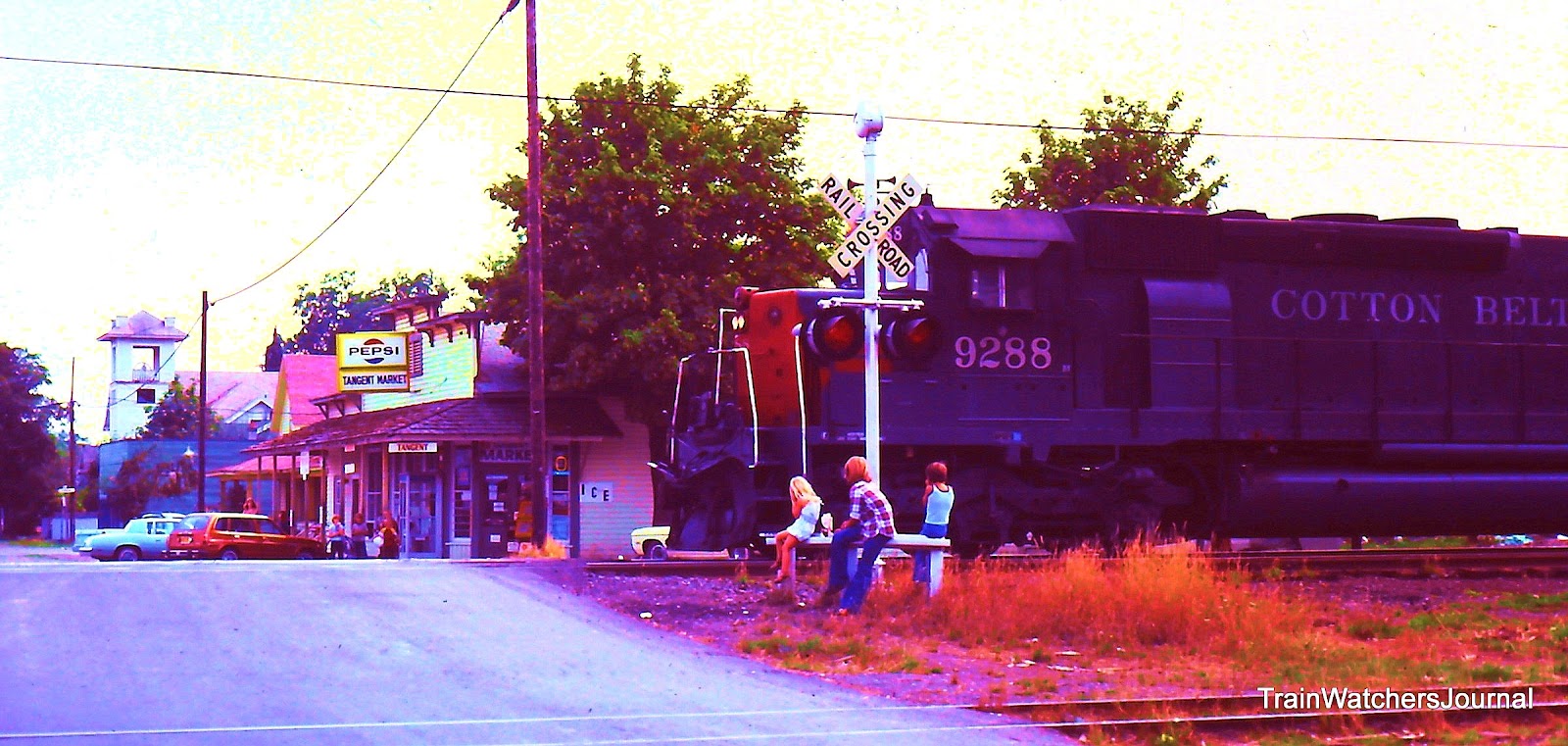 TrainWatchersJournal Summer Idyll Tangent Oregon 1973