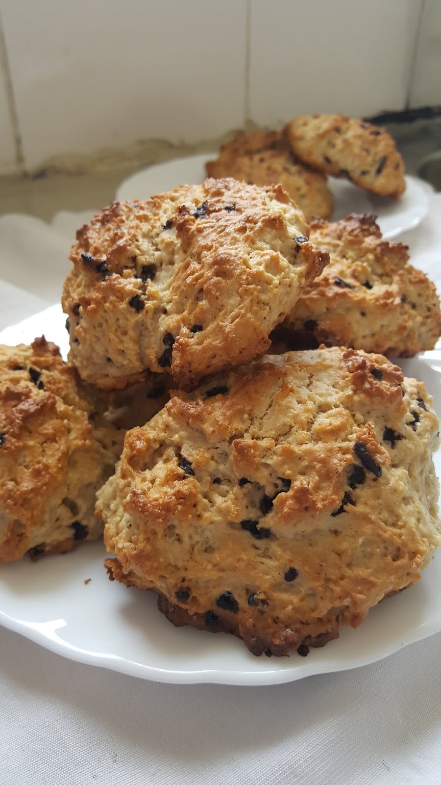 NUTMEG CHOCOLATE MIXED SPICE ROCK CAKES