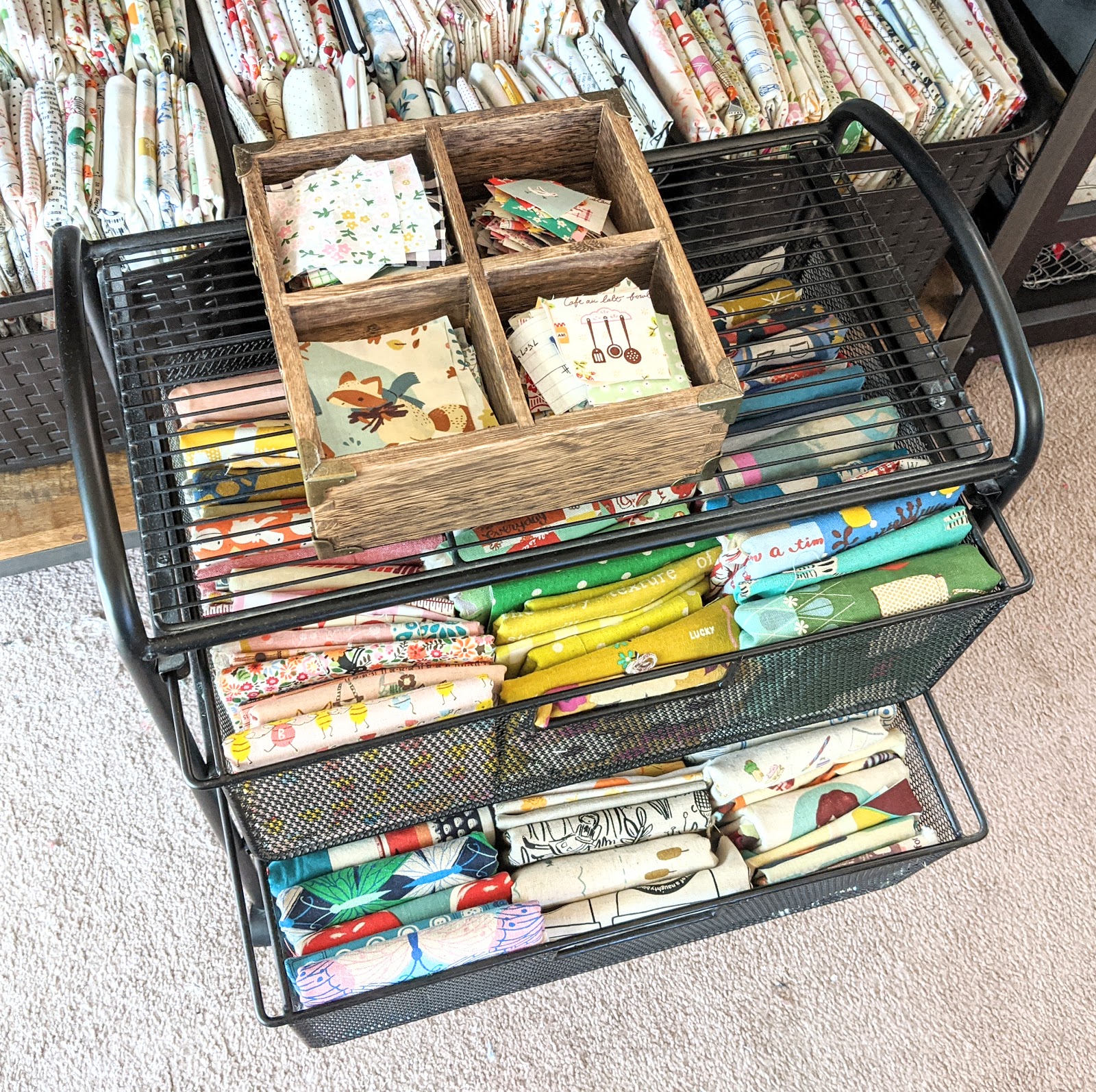 Best Fabric Storage Ideas: Organize Your Stash - Create Whimsy