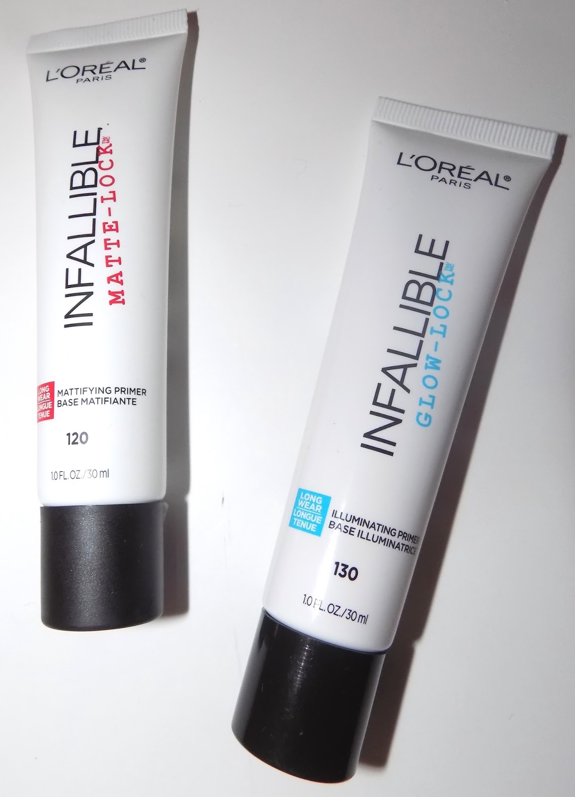 The Beauty Alchemist L'Oreal Infallible Matte Lock & Glow Lock Primers