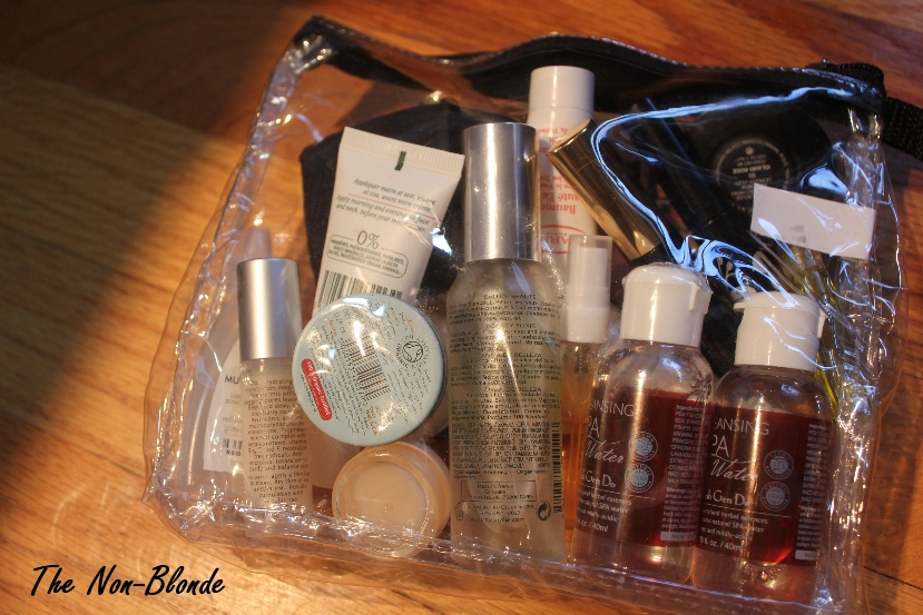 What's In My Travel Baggie? The NonBlonde