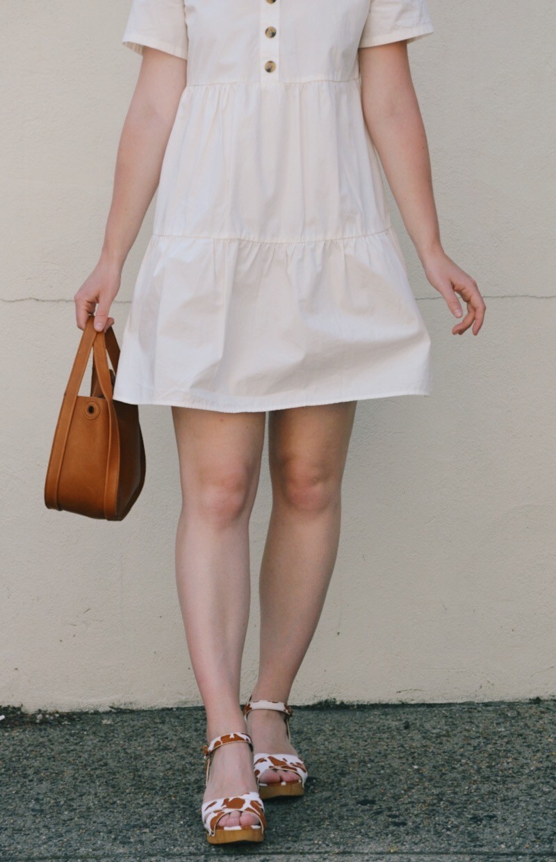 A Tiered Mini Dress for Summer | Organized Mess