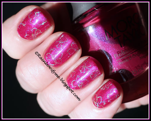 Rainbowify Me Nail blog Taylor I'm From The Fuchsia