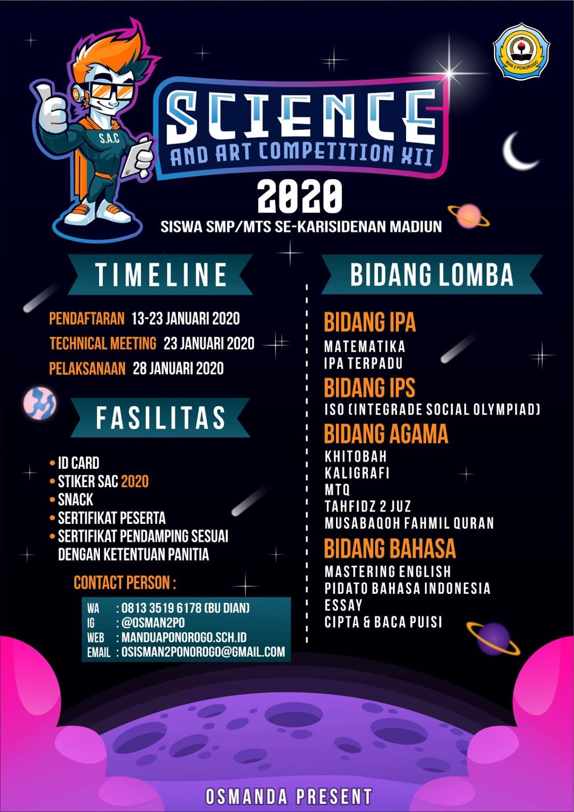 Science And Art Competition XII 2020