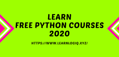 Top Free Python Tutorial Courses 2020 Top Free Python Tutorial Courses 2020