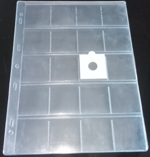PVC Coin Sheets for 20 Coin Holders Capacity Pack of 10 Sheets 200