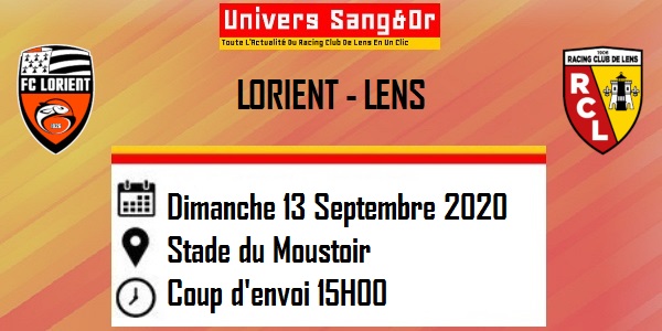 Suivez Lorient - Lens en direct