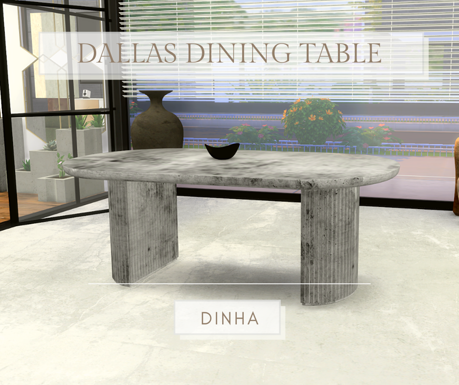 Dallas Dining Table Dinha