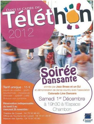 Téléthon 2012 Cusset