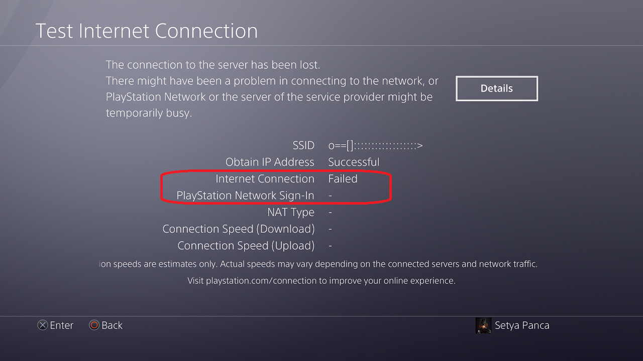 Сервера PSN статус. Где находятся сервера PSN. Connection failed 4