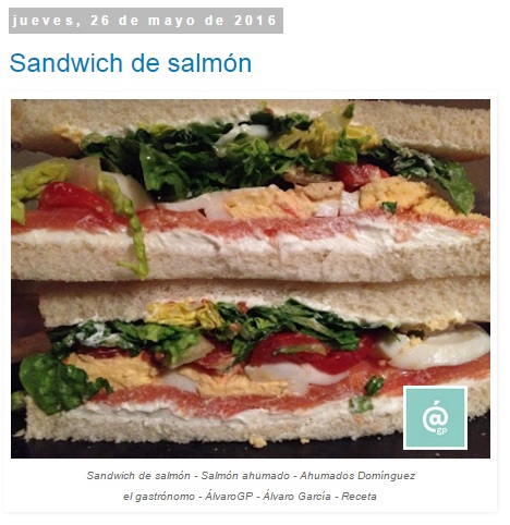 Recetas TOP 10 en el blog de "El Gastrónomo" - ÁlvaroGP - Álvaro García - Café en barbacoa - Ratatouille - Sandwich de huevo y salad cream - Percebes - Brunch - Sandwich de salmón (Ahumados Domínguez) - Pizza - Ropa Viena - Pringá - Patatas bravas Recetas TOP 10 en el blog de "El Gastrónomo" - ÁlvaroGP - Álvaro García - Café en barbacoa - Ratatouille - Sandwich de huevo y salad cream - Percebes - Brunch - Sandwich de salmón (Ahumados Domínguez) - Pizza - Ropa Viena - Pringá - Patatas bravas