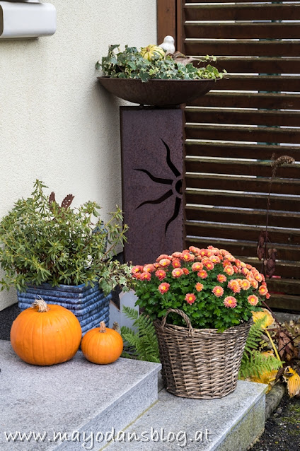 Bunter Herbst im Farbenfrohe Pflanz und Dekoideen