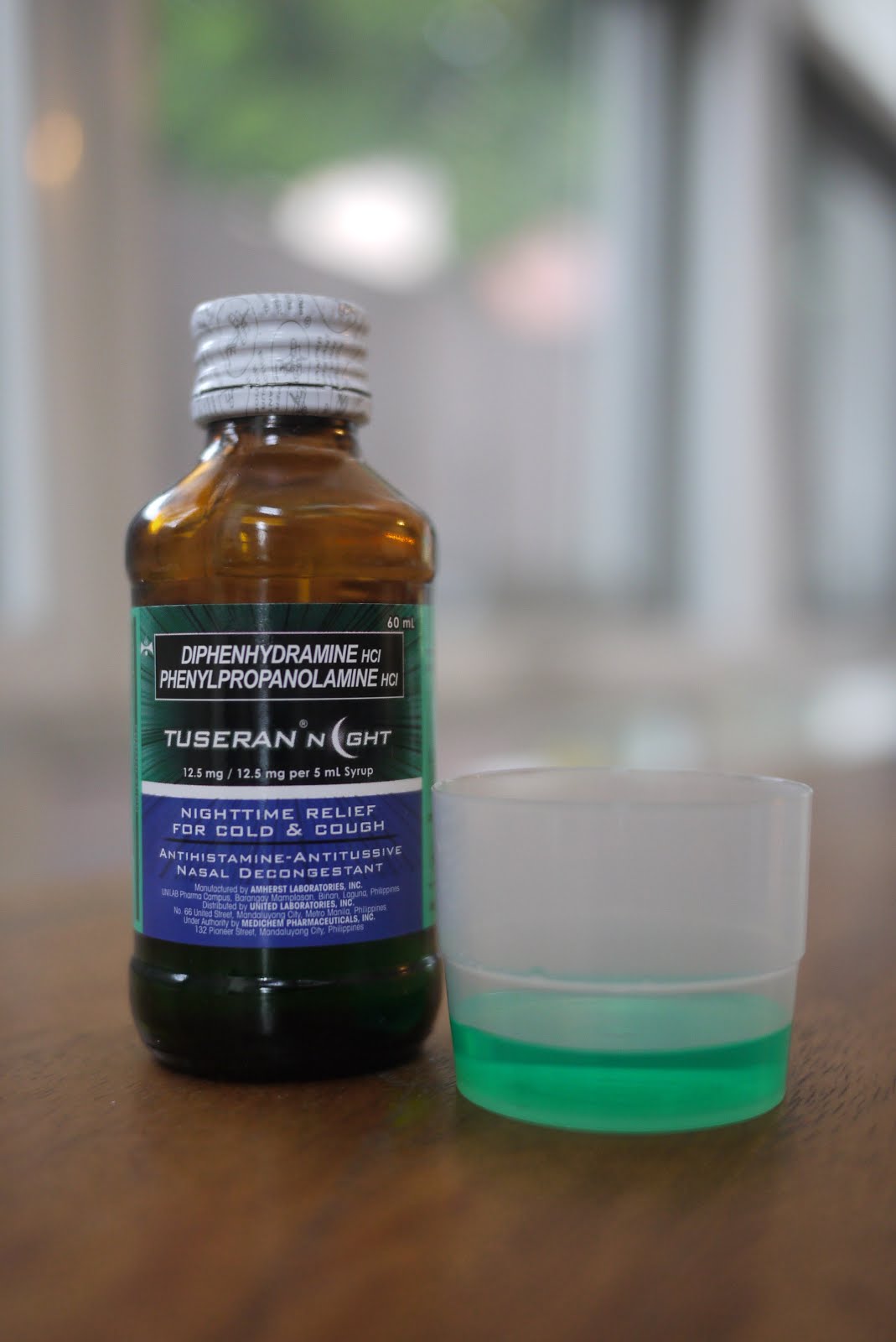 Mrs. Wise COUGH and COLD... SHOO! TUSERAN NIGHT TO THE RESCUE!