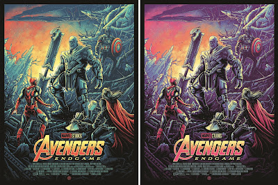 New York Comic Con 2019 Exclusive Avengers: Endgame Screen Print by Dan Mumford x Grey Matter Art x Marvel