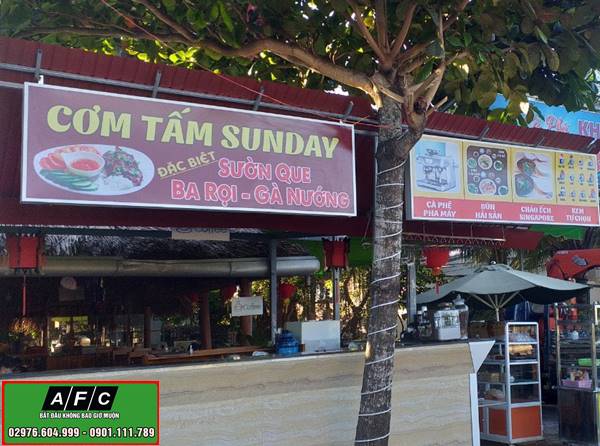 Làm biển bạt hiflex đẹp giá rẻ nhất tại Phú Quốc