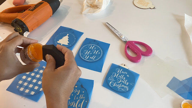 Wood Burning Coasters With Torch Paste And Cricut Easy Press Mini 