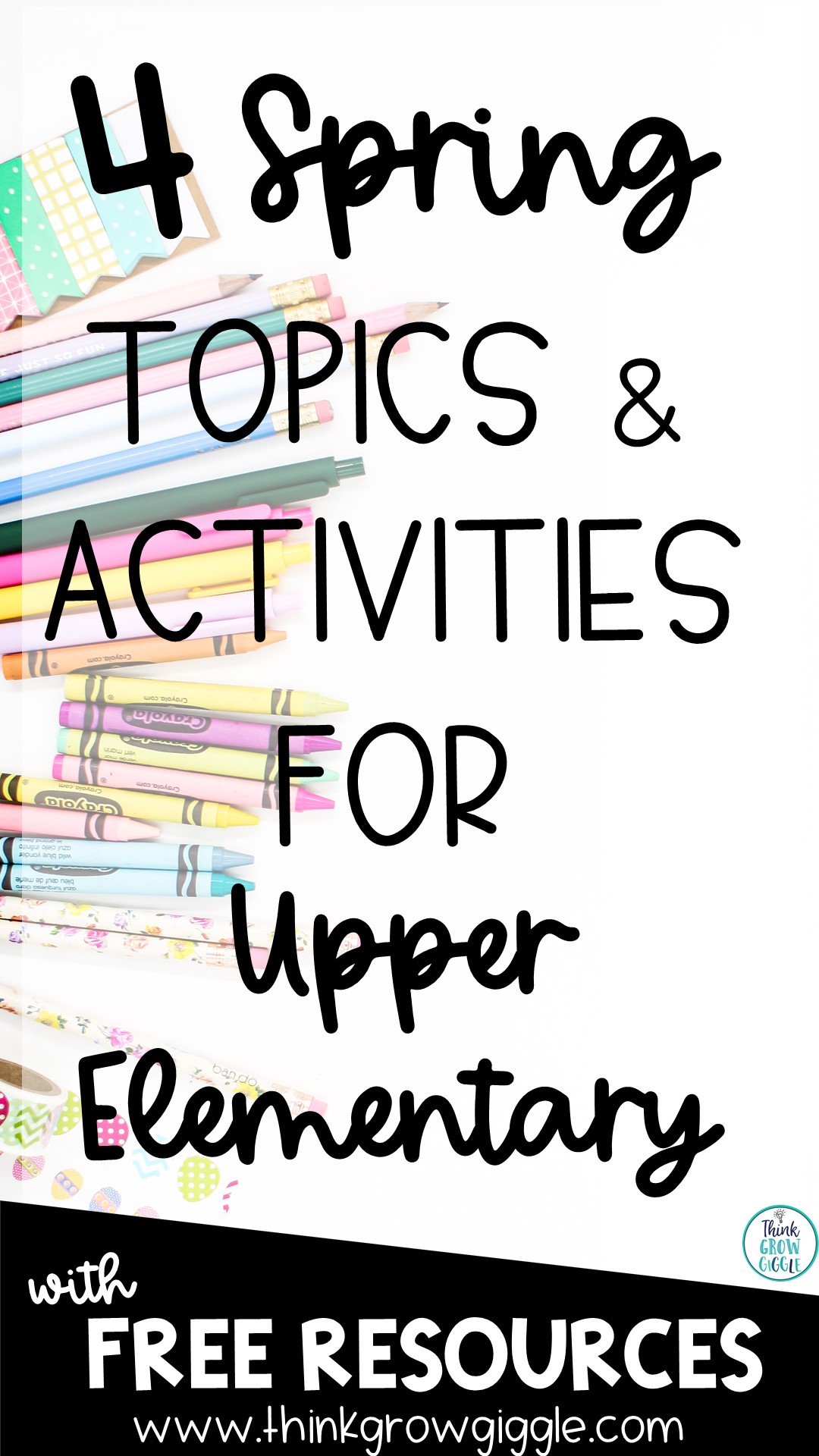 4 Spring Learning Activities for Upper Elementary