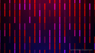 Sweet Simple Background Vertical Lines Of Standing Rectangle Shapes With Random Red Blue Color And Transparency