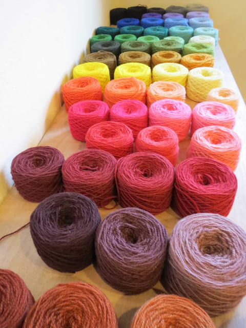 Rebecca Mezoff, Tapestry Artist: The first tapestry class in my new studio