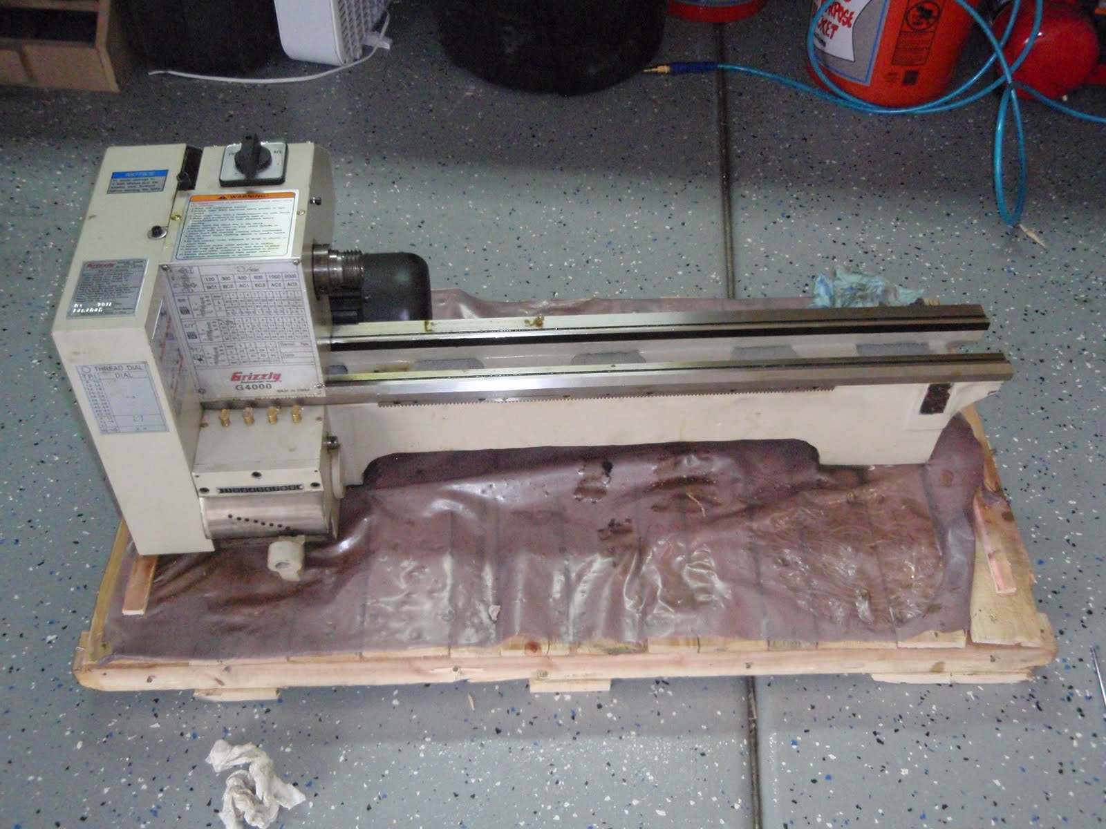 RoboSlave Grizzly G4000 Benchtop Lathe