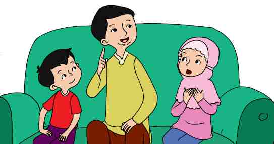 Kebersamaan DI rumah SIti