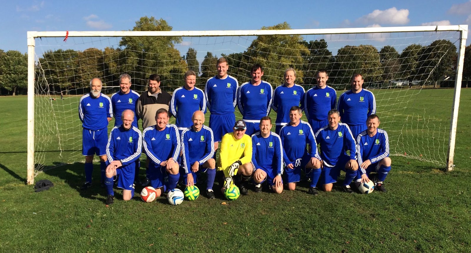 Wirral Vets FC Team Photographs