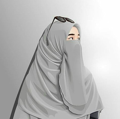 1001 Gambar Kartun Muslimah Bercadar