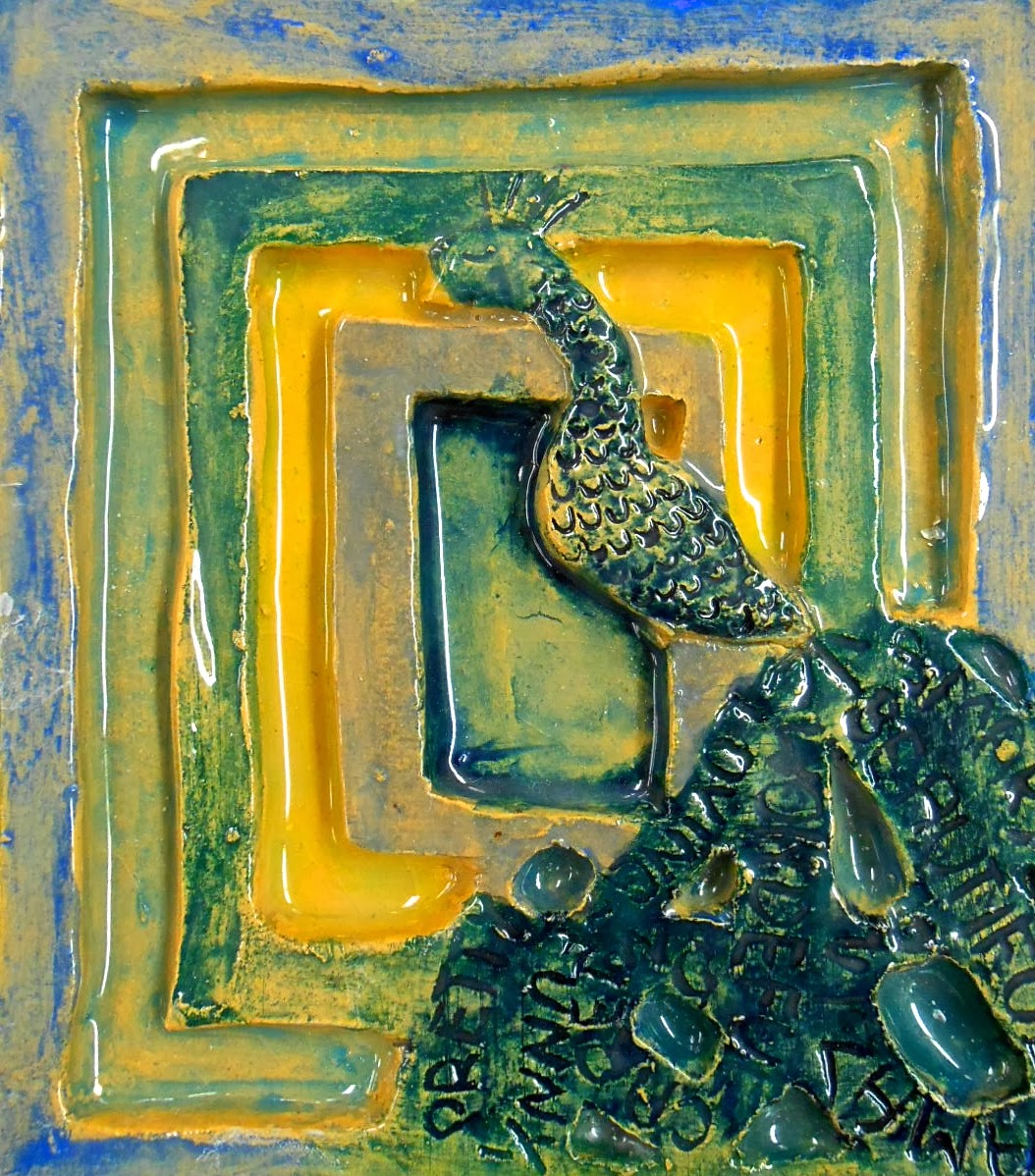 Experiments in Art Education Low Relief Tiles