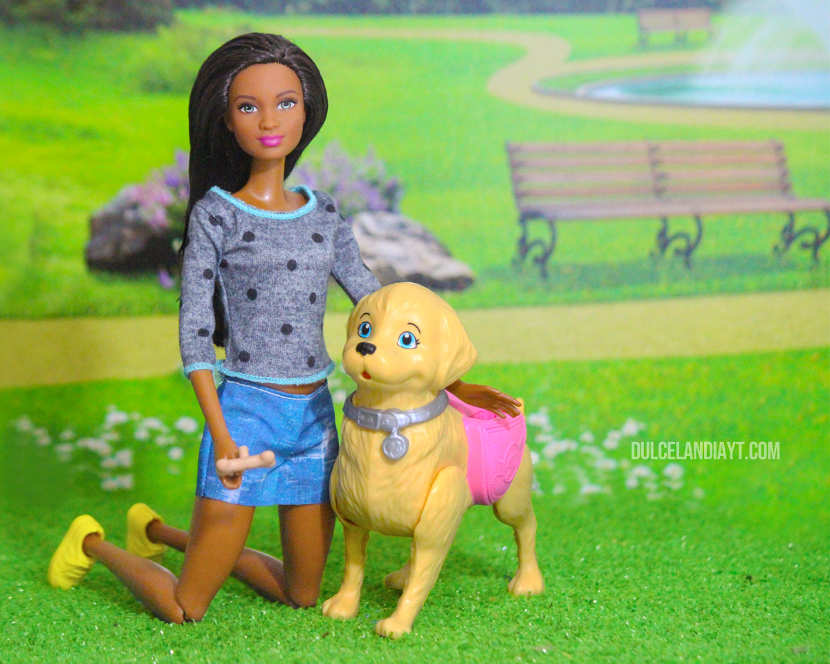 barbie paseo de perritos