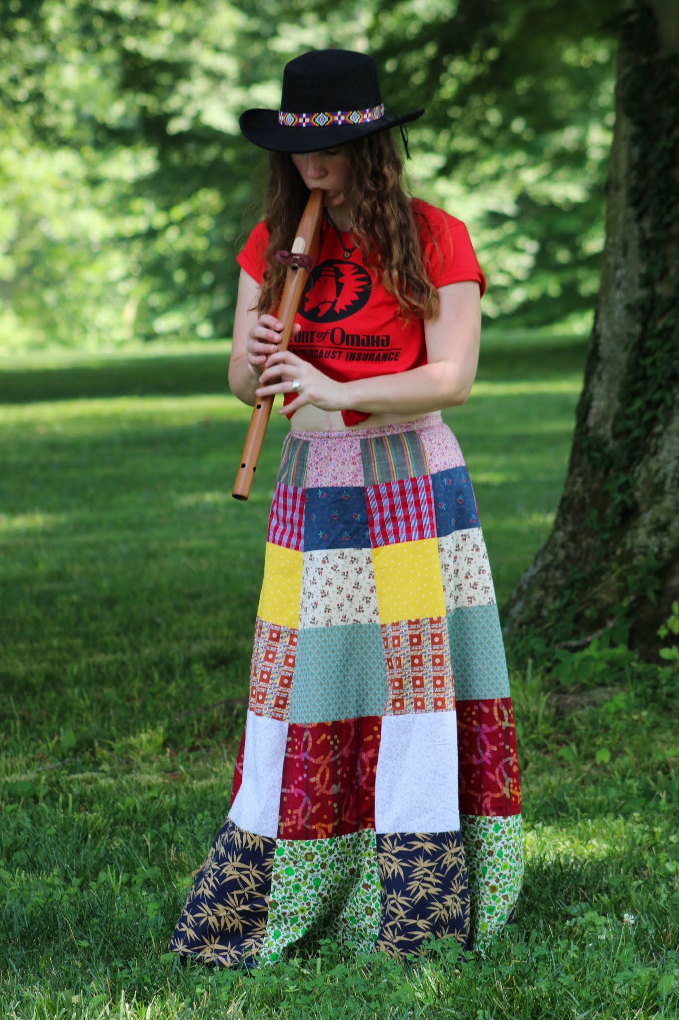 Tutorial: How to Make an Easy Patchwork Peasant Skirt