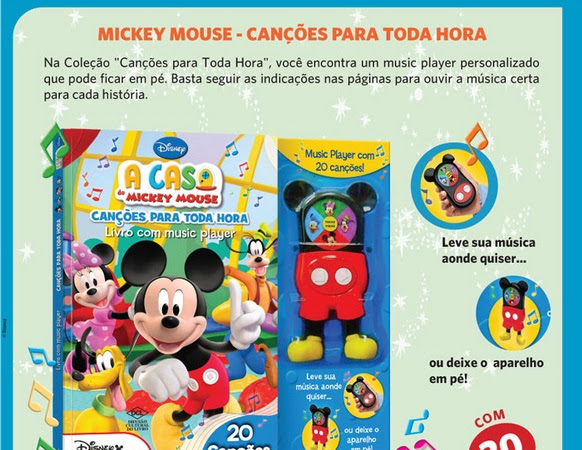 Lançamento da DCL: Mickey Mouse - Canções Para Toda Hora