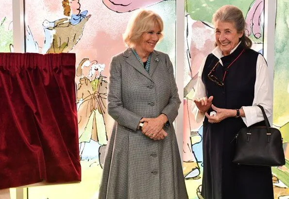 The Duchess of Cornwall visited Elmhurst Ballet School in Birmingham. Duchess of Cornwall visited the Launer Factory in West Midlands