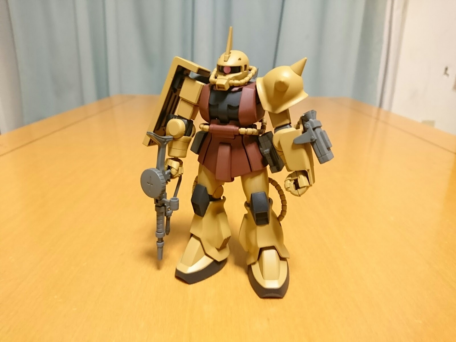 Kumaの模型趣味 ザク デザートタイプっぽい砂漠用ザクを製作