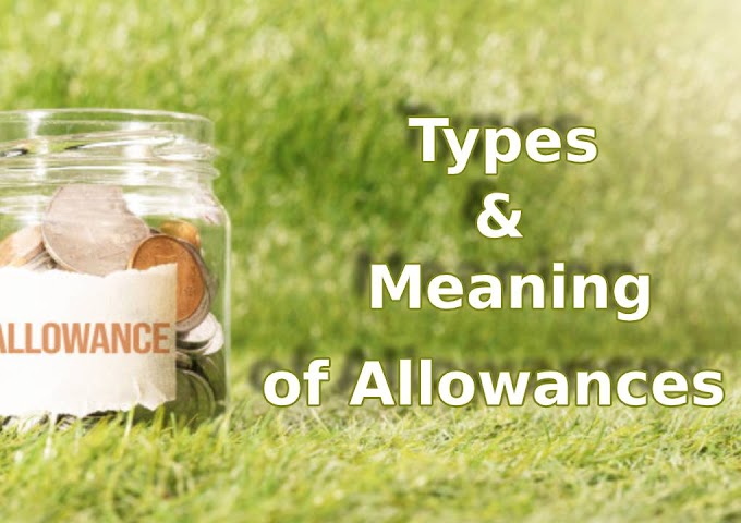 Allowances: Types and Meaning of Allowances