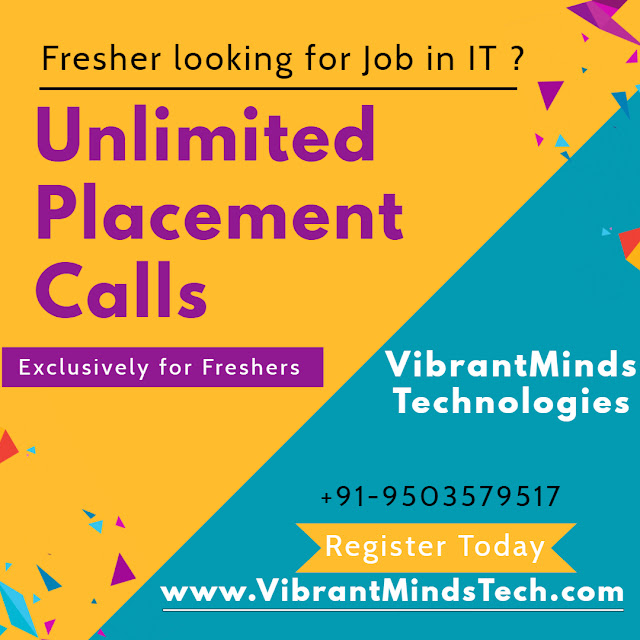 VibrantMinds Technologies IT Jobs & Careers Freshers /Experienced
