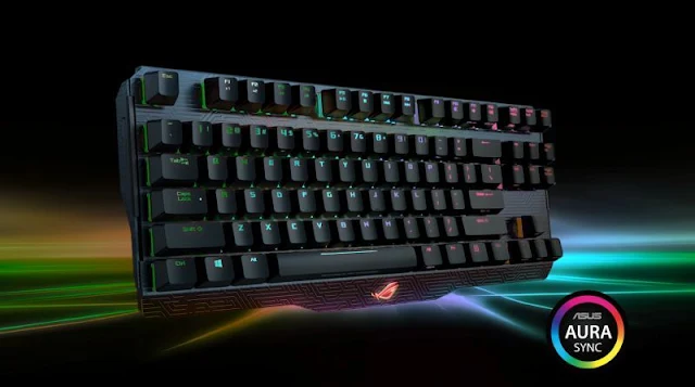 Keyboard Mouse Gaming ASUS - ROG Claymore & Spatha