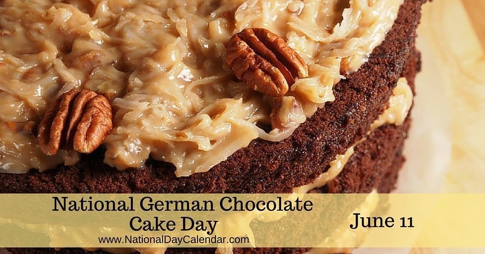 Glitter in my Kitchen German Chocolate Cake Day