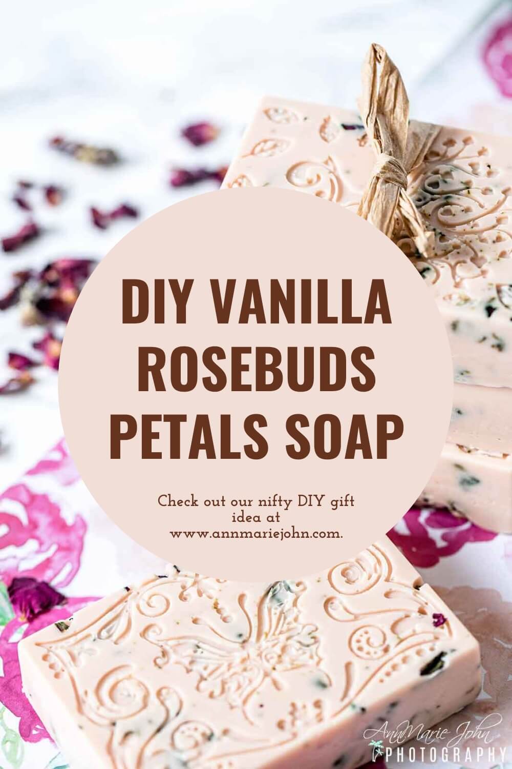 Vanilla Rosebuds Petals Soap