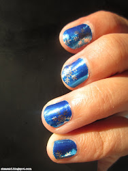 stick nail patch manicure diy nails holiday natural light