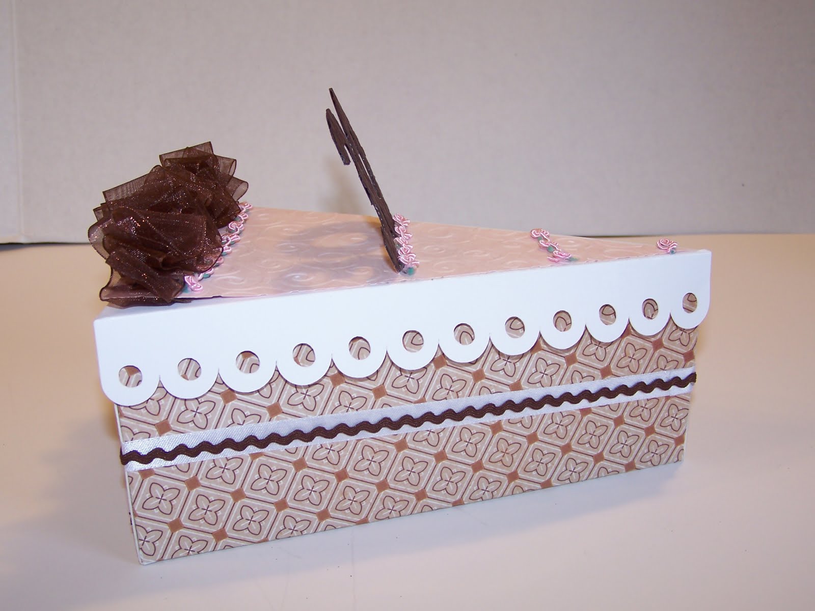 The Crafty Mermaid Birthday Cake Box