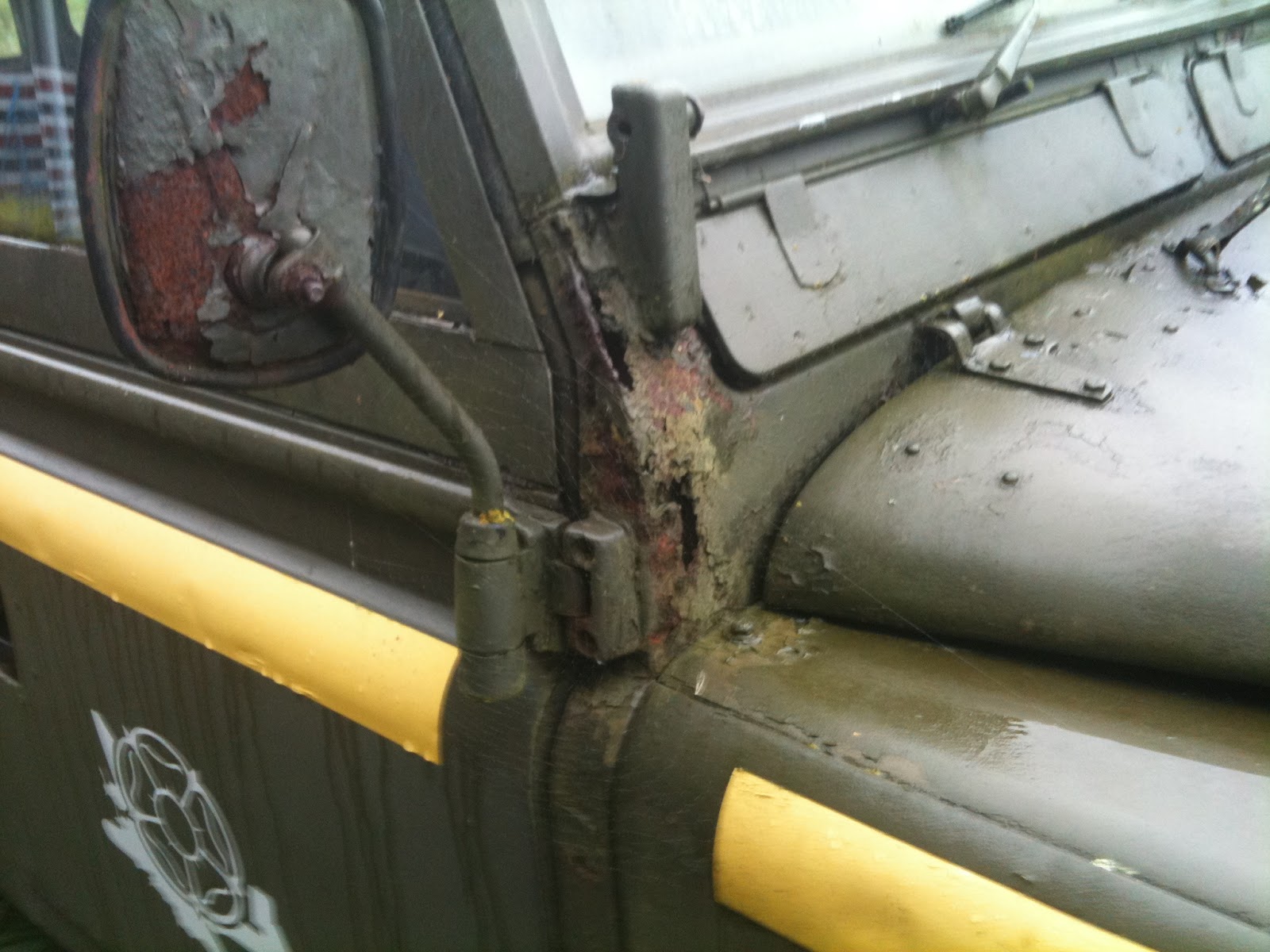 RAF Series 3 EOD Land Rover